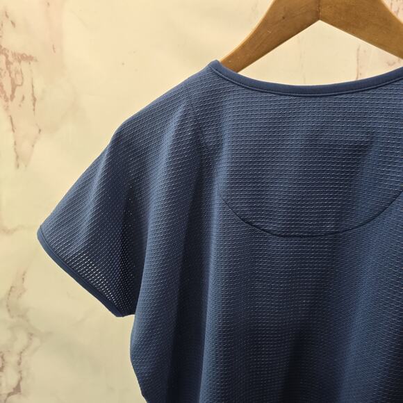 ROMFH Shirt XL 1214 SZ 4 Blue Dri Lite Active Equestrian Horse Riding - Picture 6 of 11